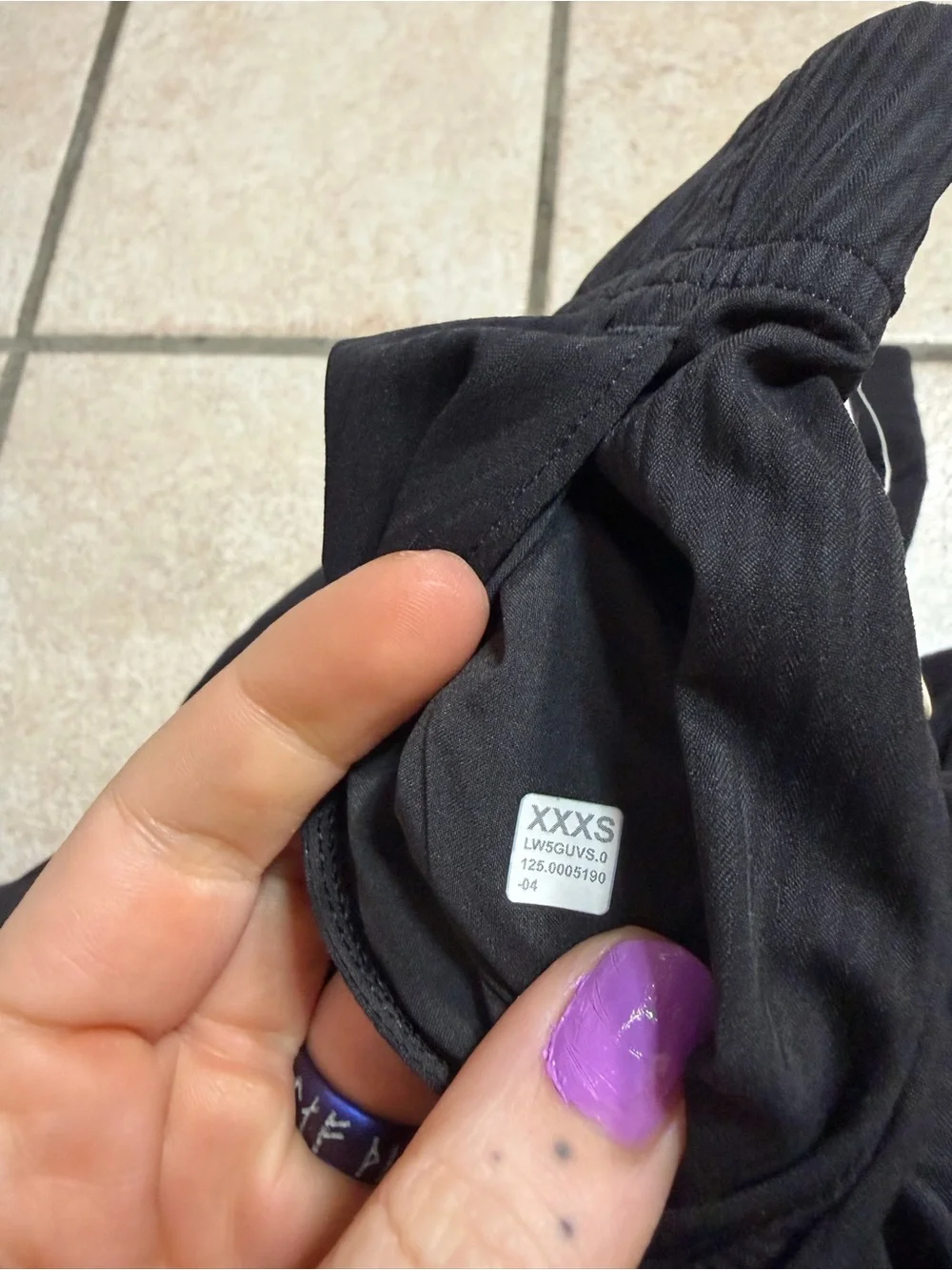 NWT Lululemon Dance Studio Slim-Fit High-Rise Flared Pant (Black) Size XXXS